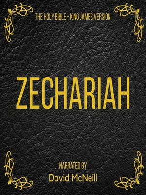 cover image of The Holy Bible--Zechariah